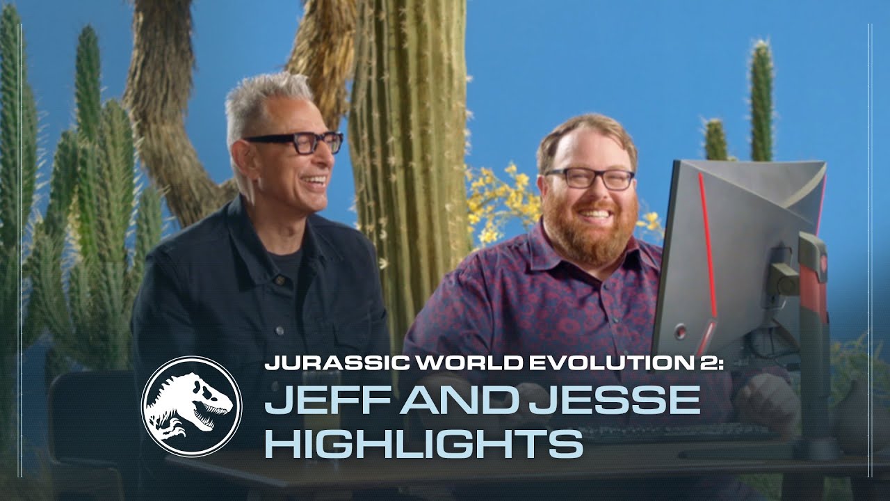 Jurassic World Evolution 2 | Jeff Goldblum and Jesse Cox Gameplay Highlights