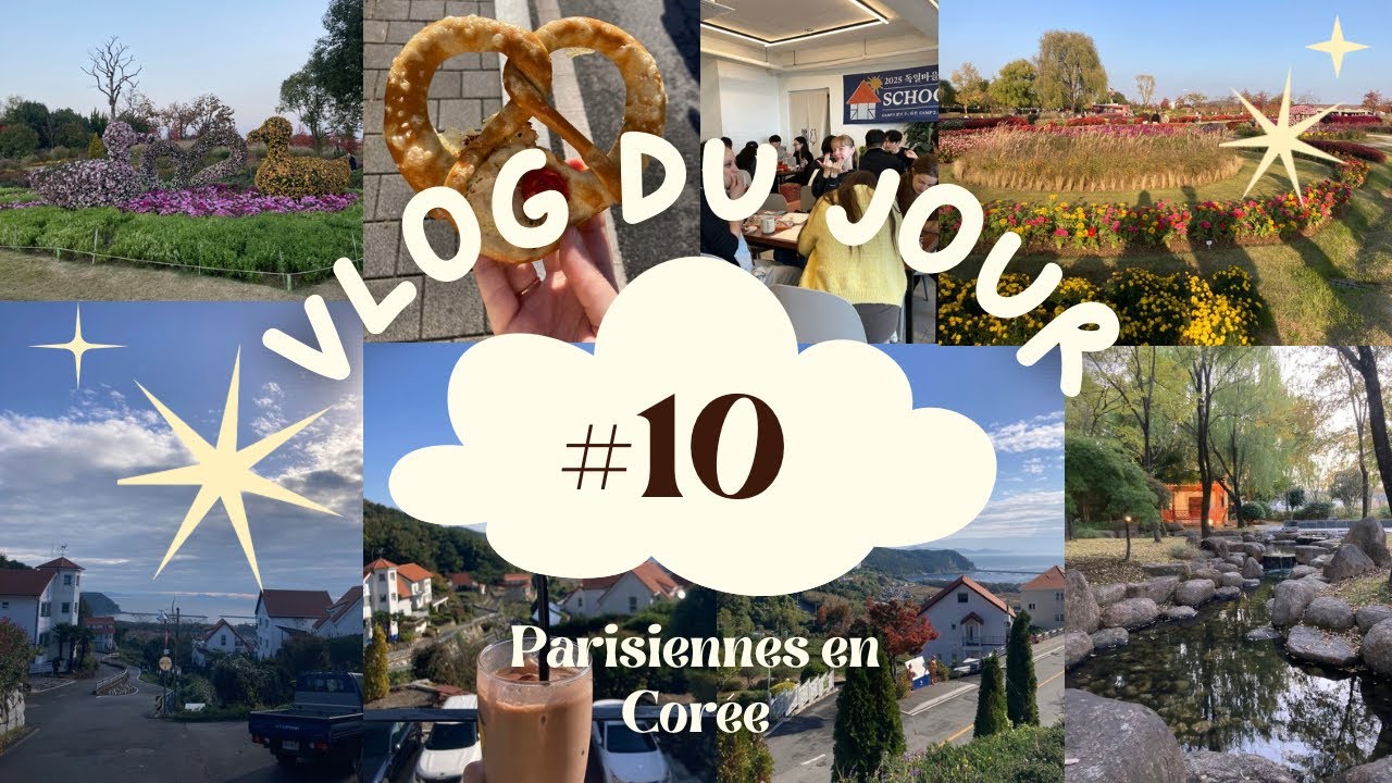 Daily Vlog #10 - 🇰🇷 Namhae Vlog – Day 3 | Memories, Goodbyes & Suncheon National Garden 🌿📖