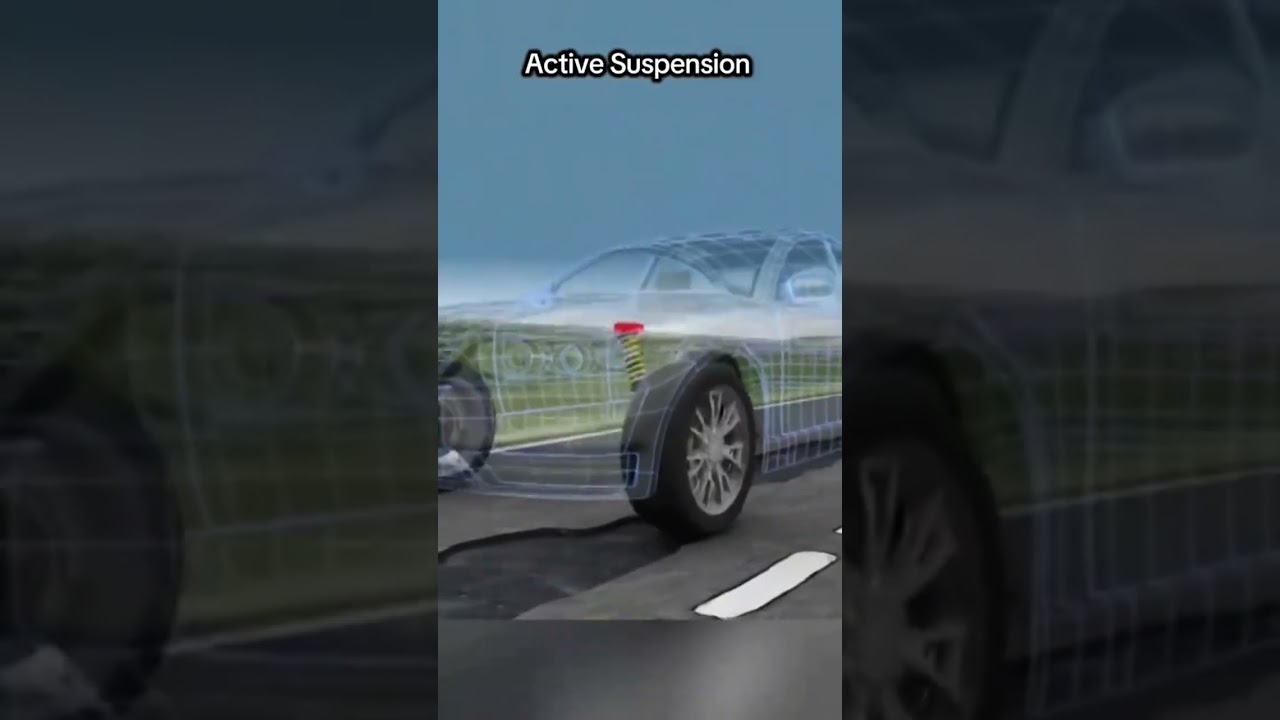 This Suspension Thinks Like a Brain! 🧠🚗 #shorts
