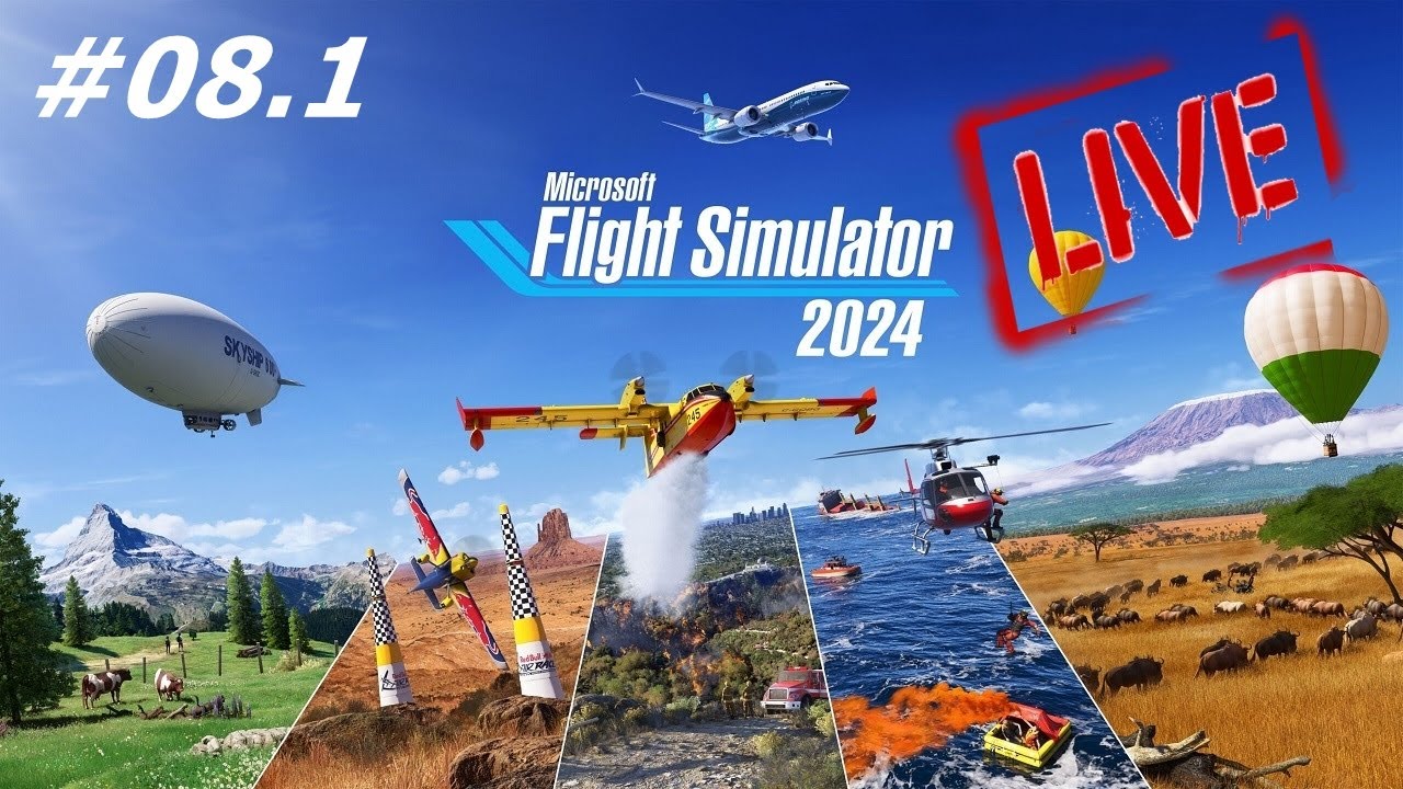 Microsoft Flight Simulator 2024 Karriere PS5 Deutsch #08.1