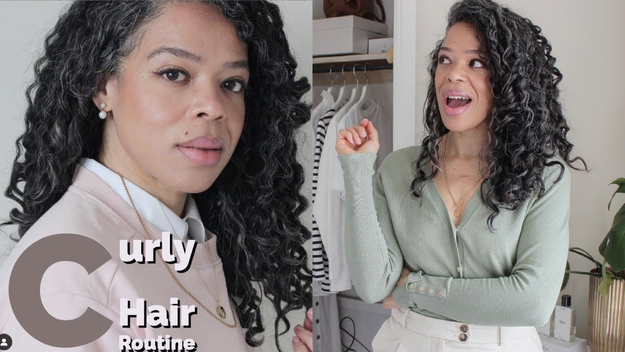 CURLY HAIR ROUTINE | AVEDA BE CURLY & AVEDA BOTANICAL REPAIR