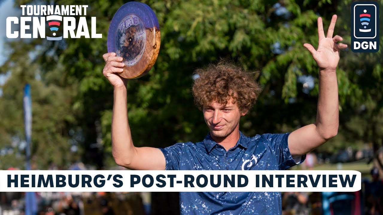 Calvin Heimburg Earns Back-to-Back DGPT Wins || Tournament Central on Disc Golf Network