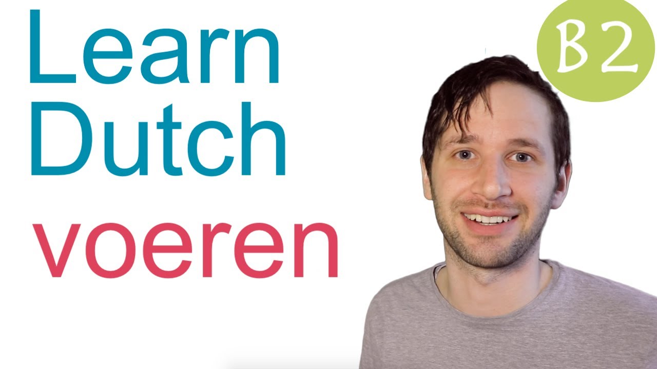 Voeren in Dutch: uitvoeren, invoeren and others