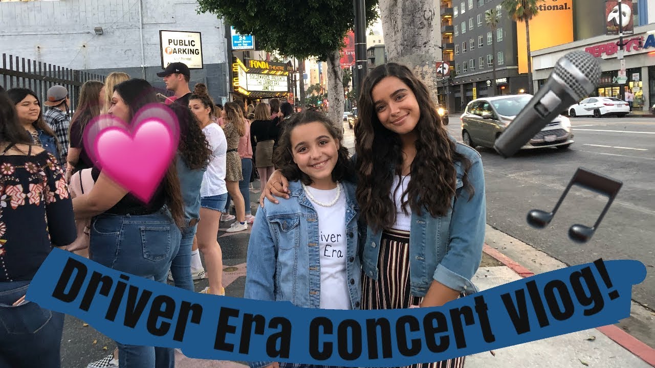 THE DRIVER ERA LA CONCERT VLOG | Courtney Hoyle