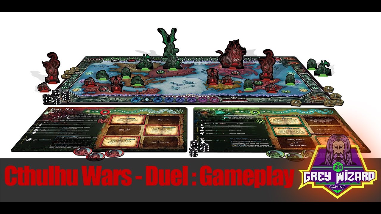 Cthulhu Wars Duel Gameplay