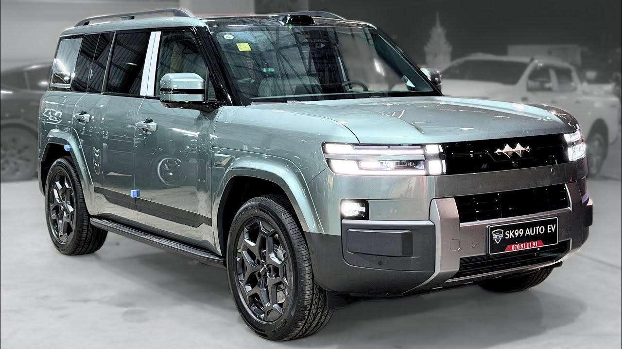 All-New 2026 BYD Leopard Titanium 7 - Luxury EV Offroad | Exterior and interior