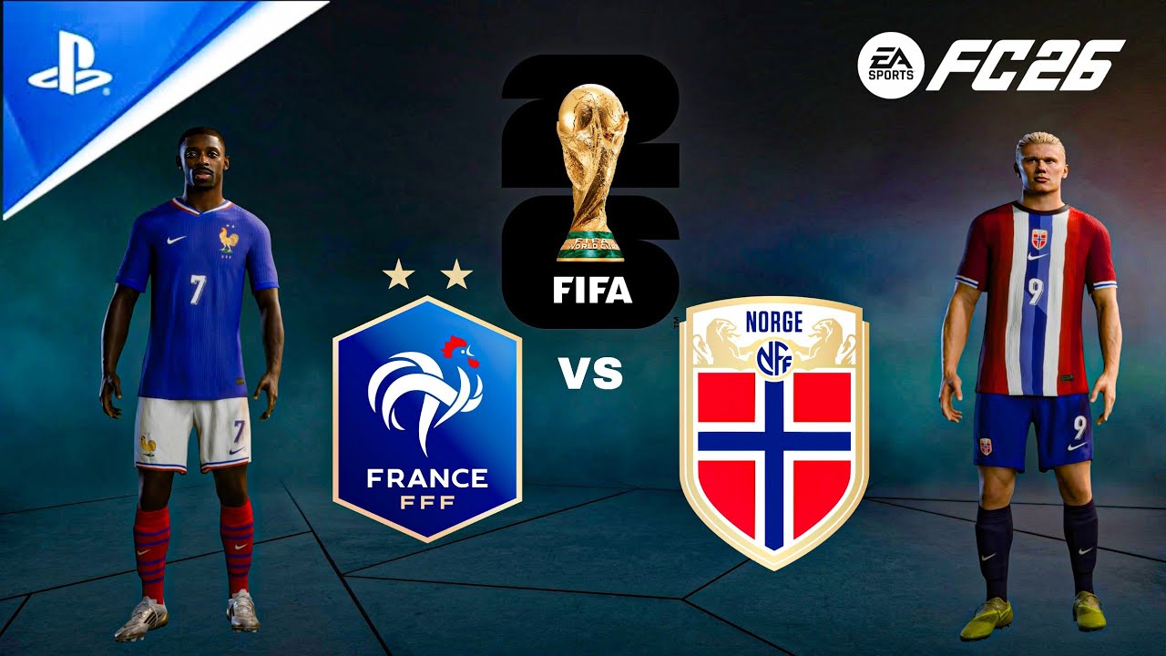 FC 26 - France vs Norvège | FIFa World Cup 2026 Full Match [PS5™]
