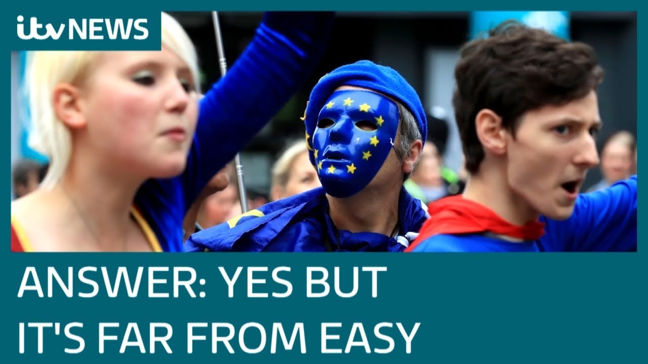 Could a second Brexit referendum actually happen? | ITV News