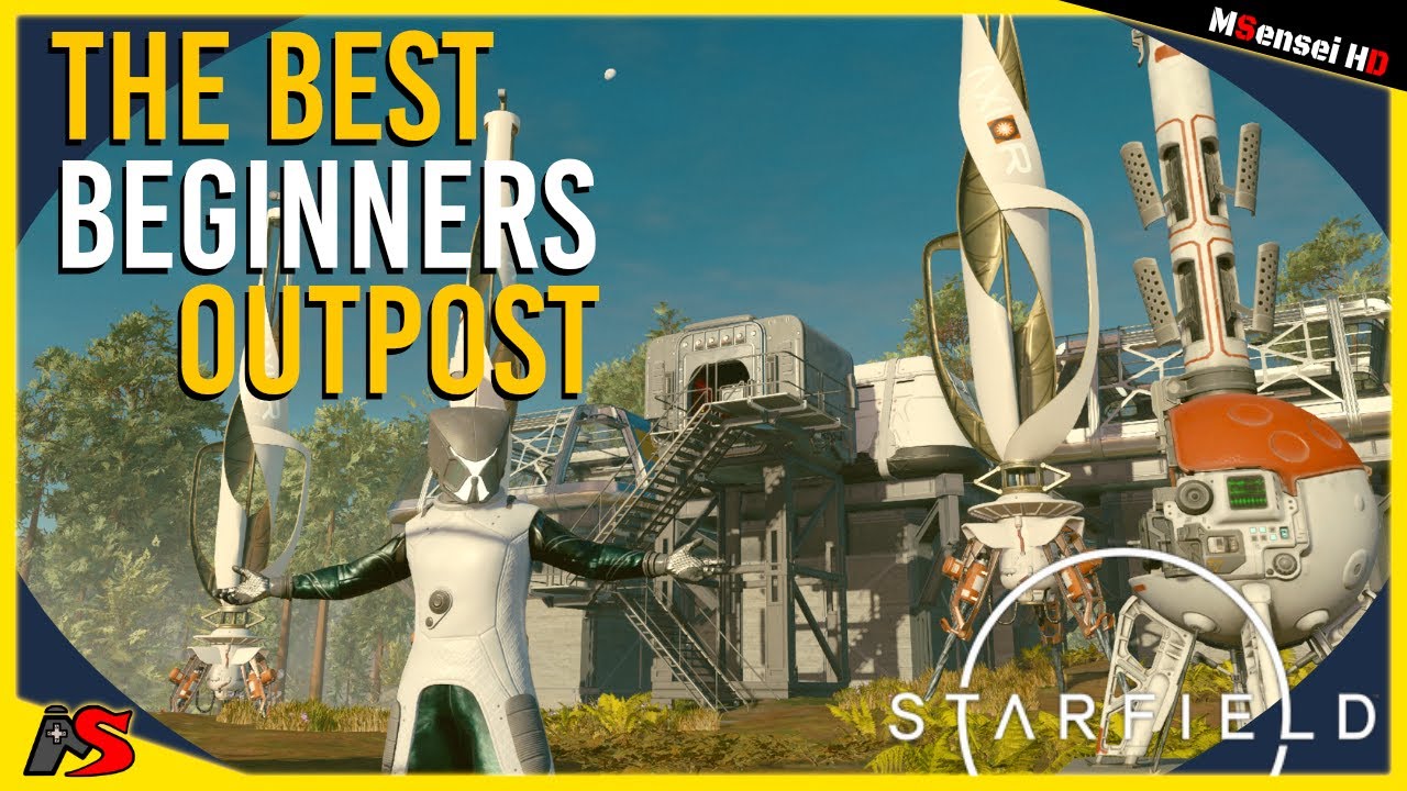 Starfield The PERFECT Beginners Outpost Guide (No Skills)