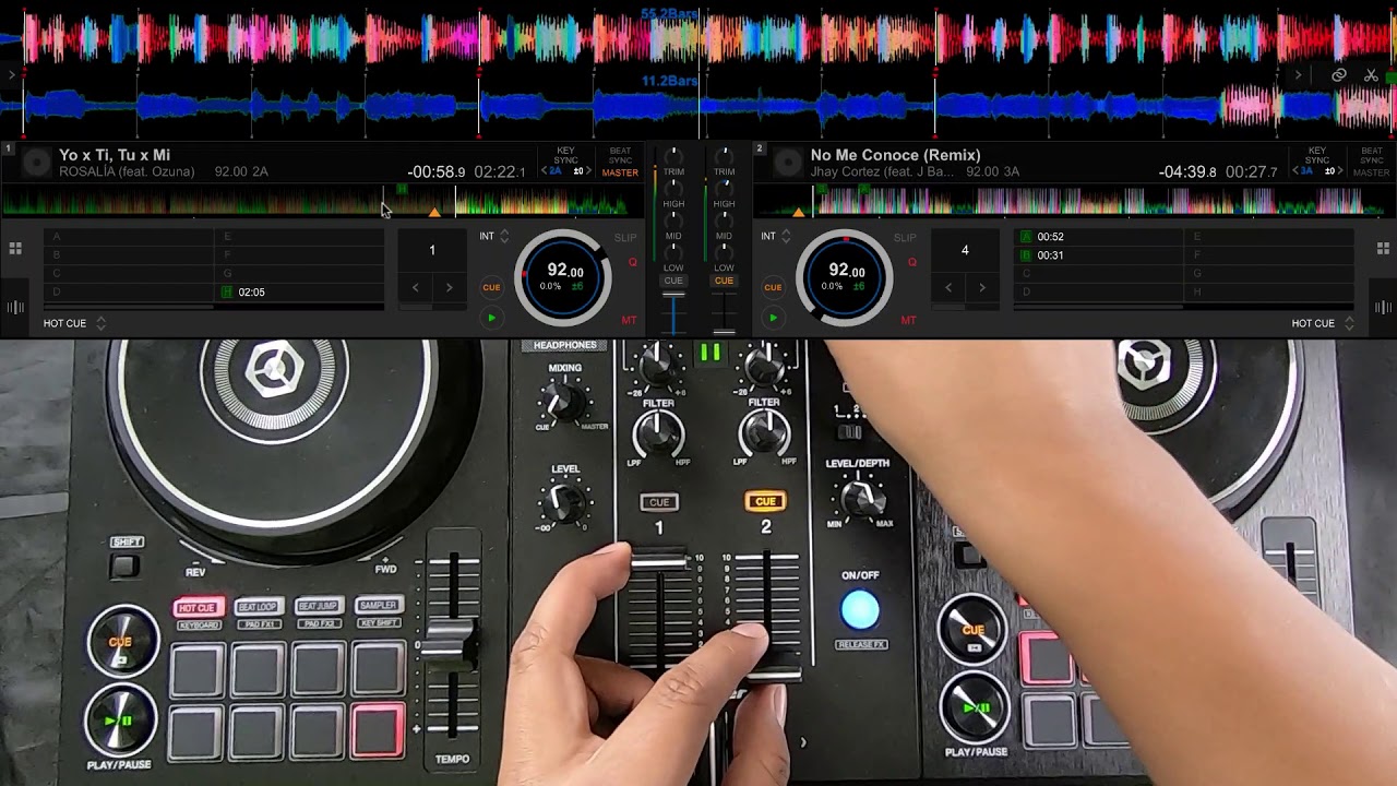 MEZCLANDO ROSALIA VS JHAY CORTEZ en rekordbox DJ | Esteban Perez | Pioneer DDJ-400