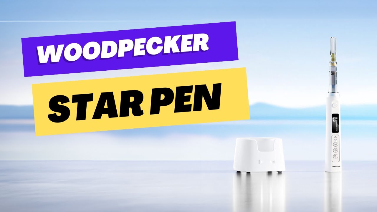 Electronic Anesthesia Delivery Syringe for Painless Dental Injections - Star Pen Woodpecker