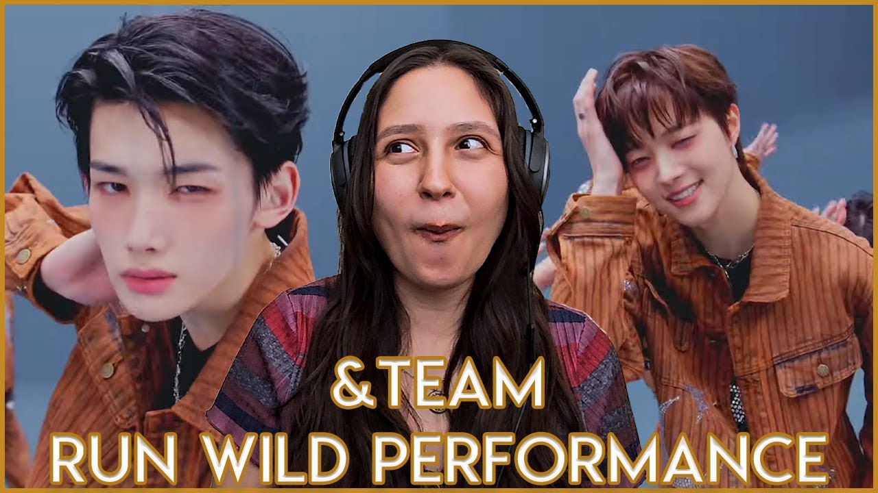 LUNÉ Reacts To &TEAM Move To Run Wild Performance Video