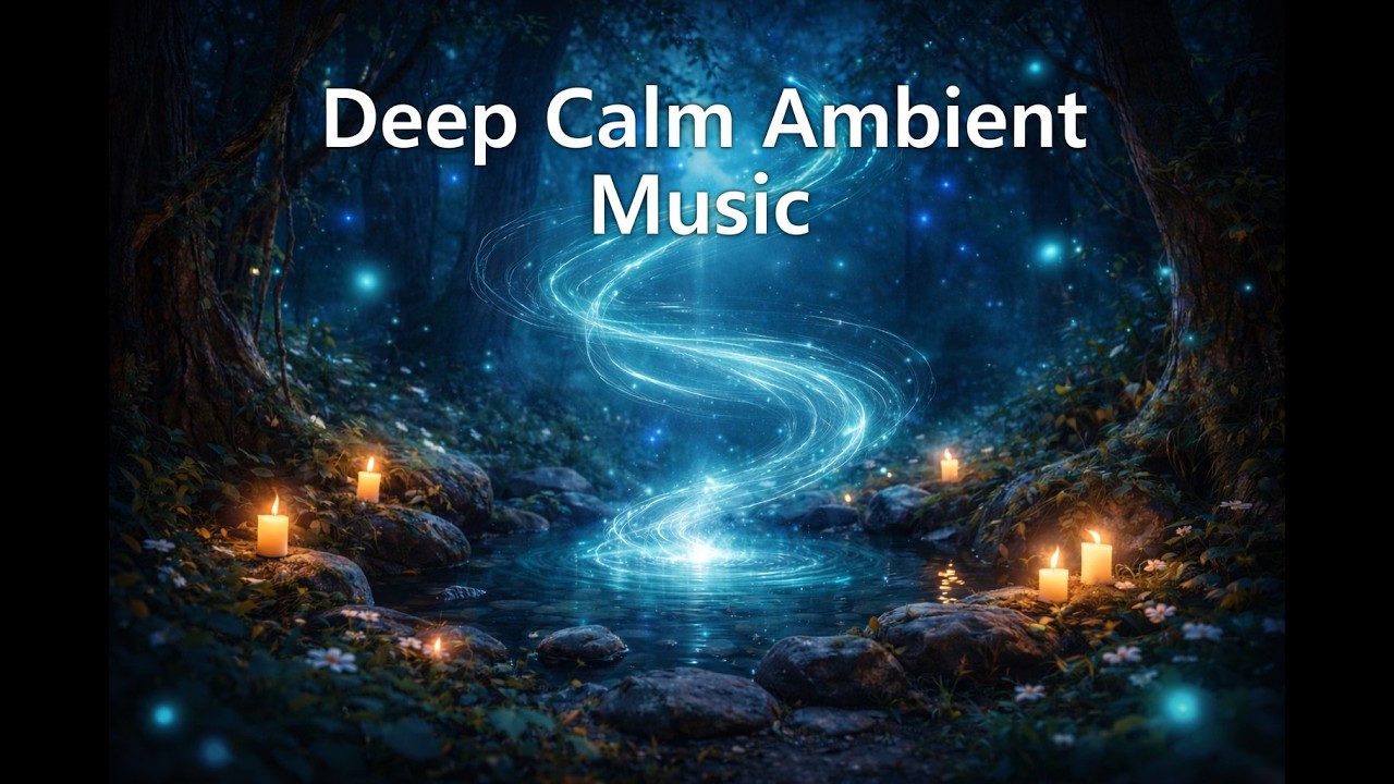 Deep Calm Ambient Music 🌙 Ultra Relaxing Peaceful Background for Sleep, Meditation & Stress Relief