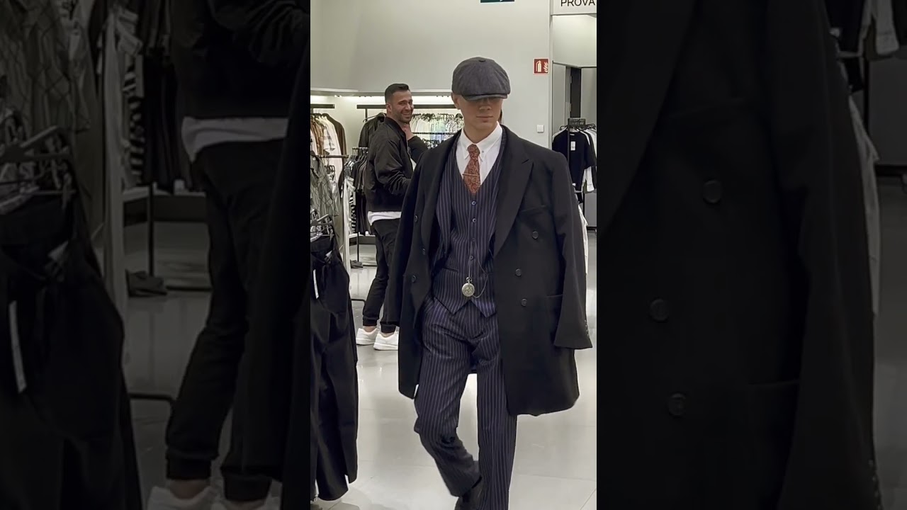 Peaky Blinders Cosplay In Turkey #publicreaction #peakyblinders #tommyshelby #shortsfeed #outfits