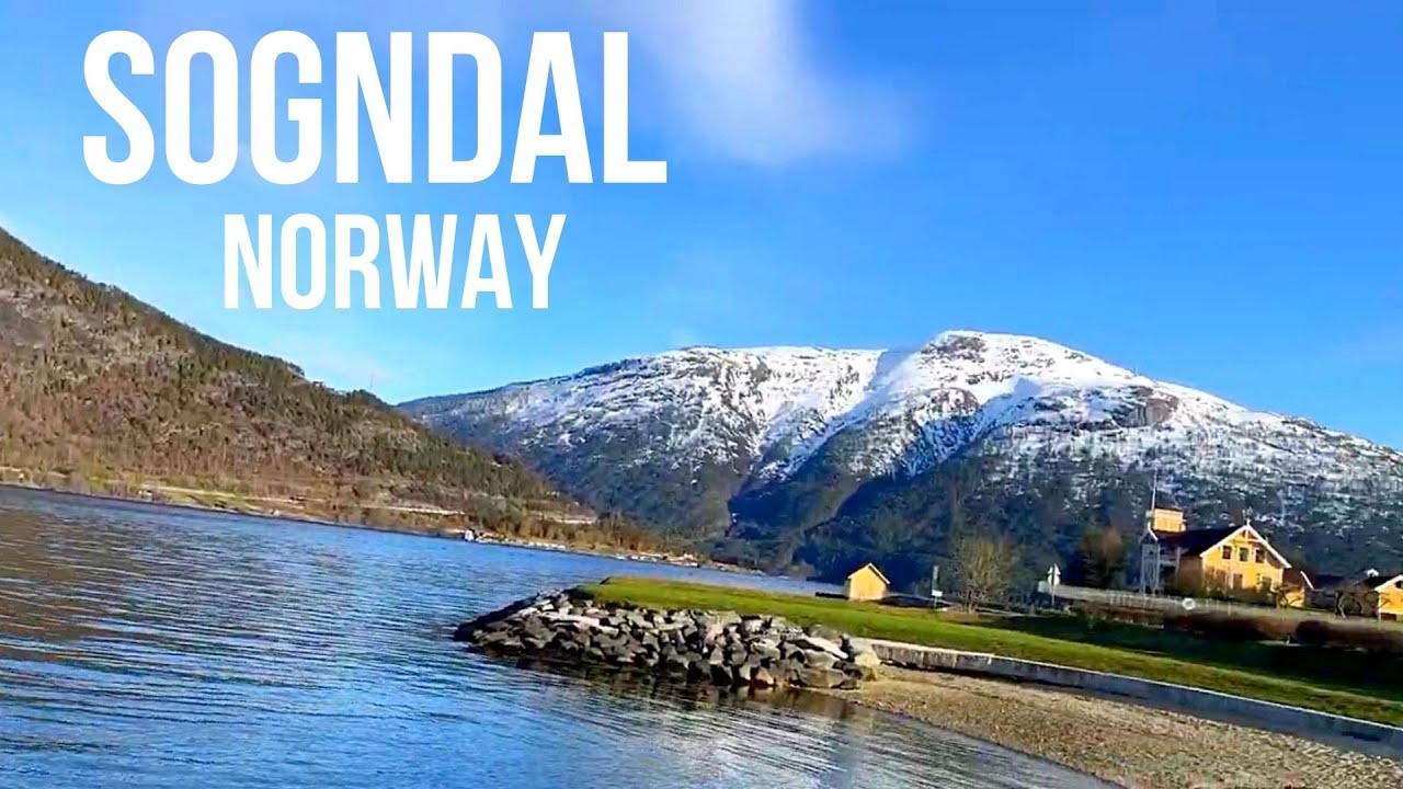 Sogndal Norway 🇳🇴 - Spring Walking Tour