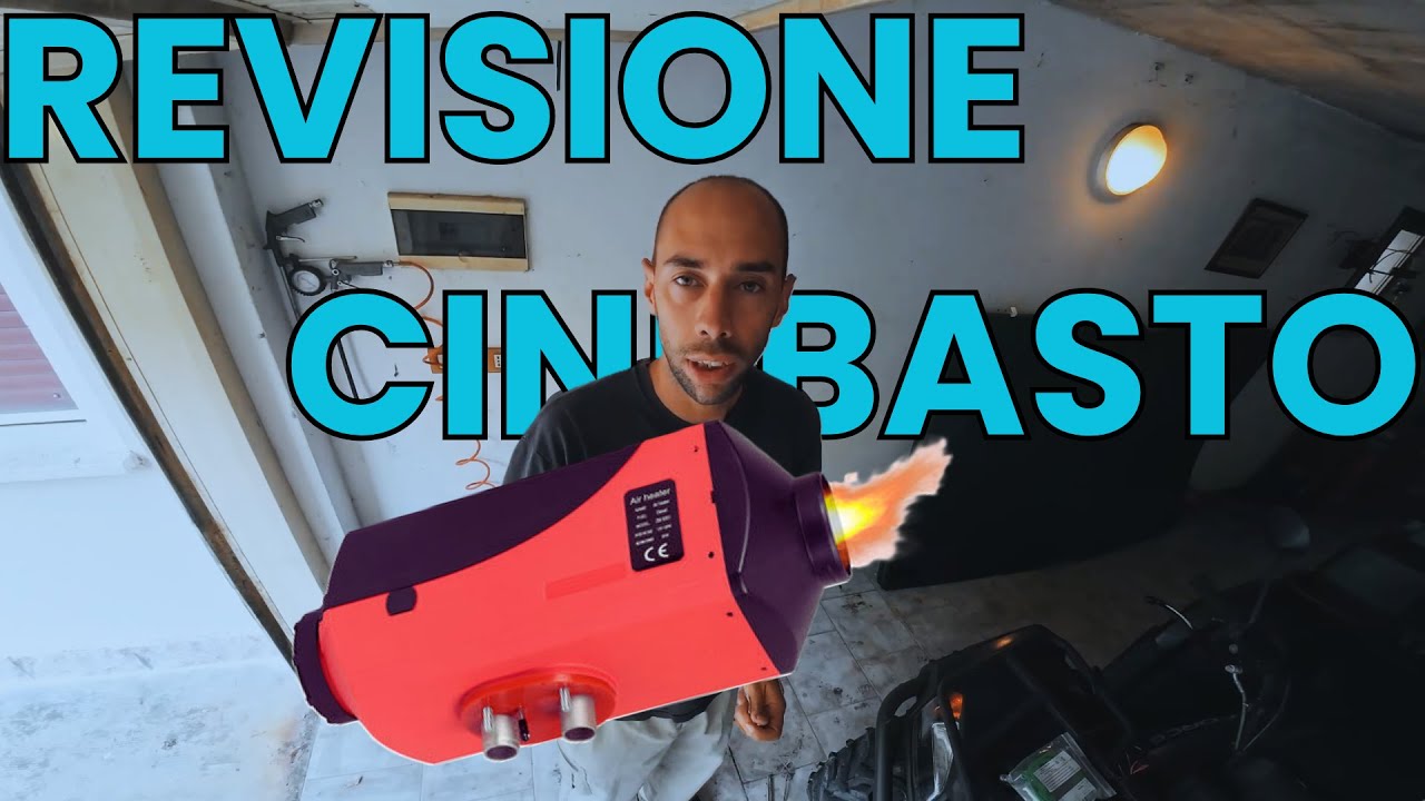 Revisione  Riscaldatore aria a gasolio Cinebasto Webasto🔥Sostituzione candeletta e guarnizioni