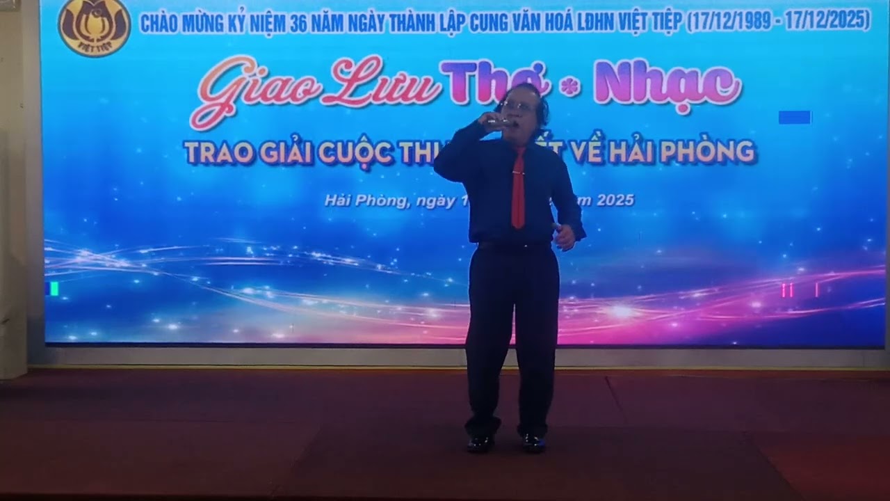 Giáo lưu thơ tại cung văn hóa Việt Tiệp -Hải Phòn năm 2025