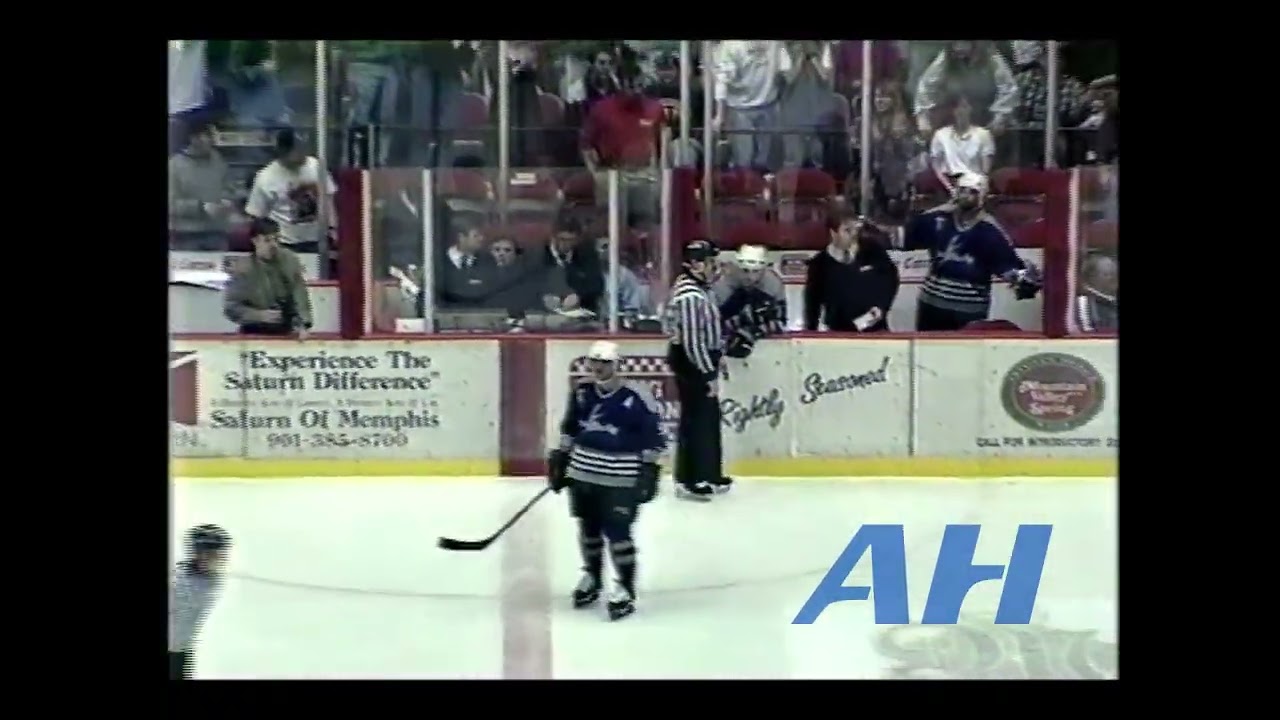 CHL Feb. 25, 1995 Conrade Thomas, Doug Shedden (abuse) Memphis Riverkings Wichita Thunder