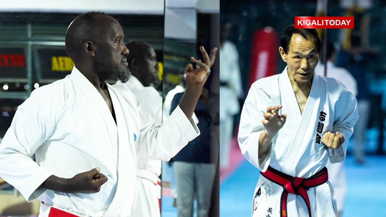 Umuyapani w’imyaka 81 na Dane 9, Grand Master-Isao Yabunaka ari i Kigali