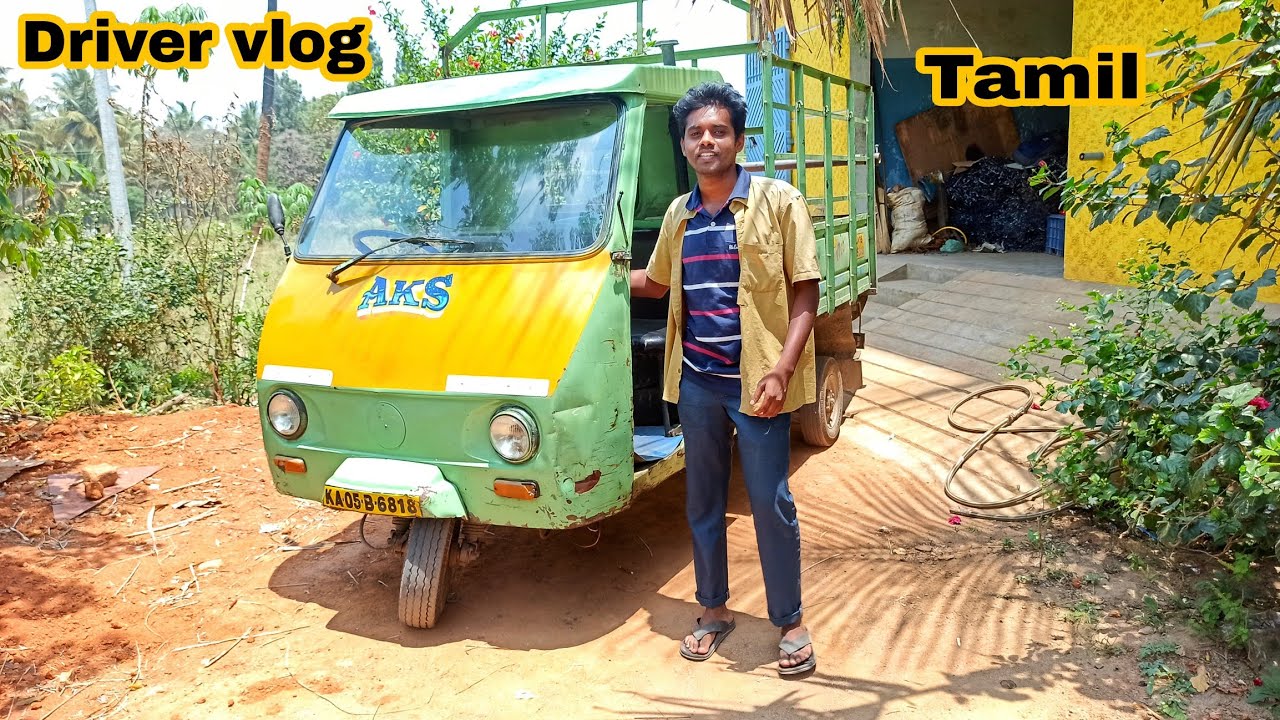 A day with my dad's vehicle | Force mini door | Driver vlog | Bangalore city |Tamil