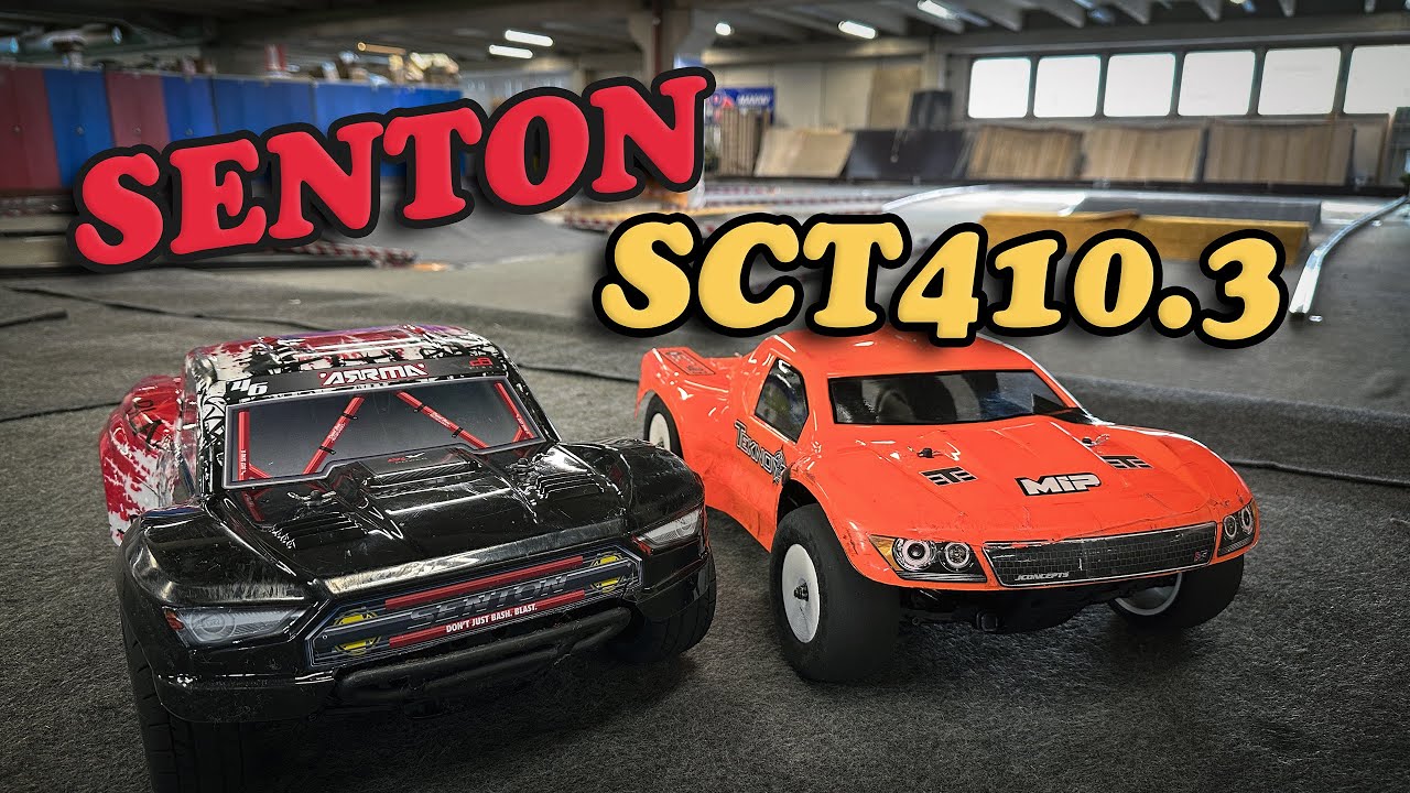 Carpet battle / Tekno SCT410.3 vs Arrma Senton BLX v3