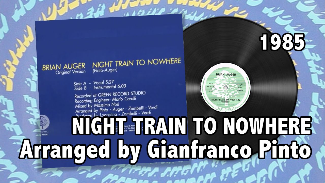 Night Train To Nowhere - BRIAN AUGER ItaloDisco 1985 HIT