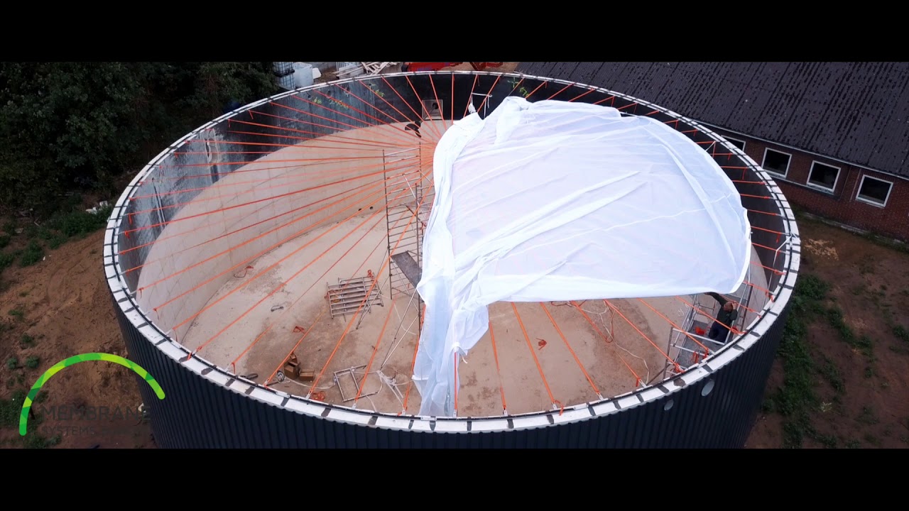 Installation DM cover in Beuningen, The Netherlands (Drone video)