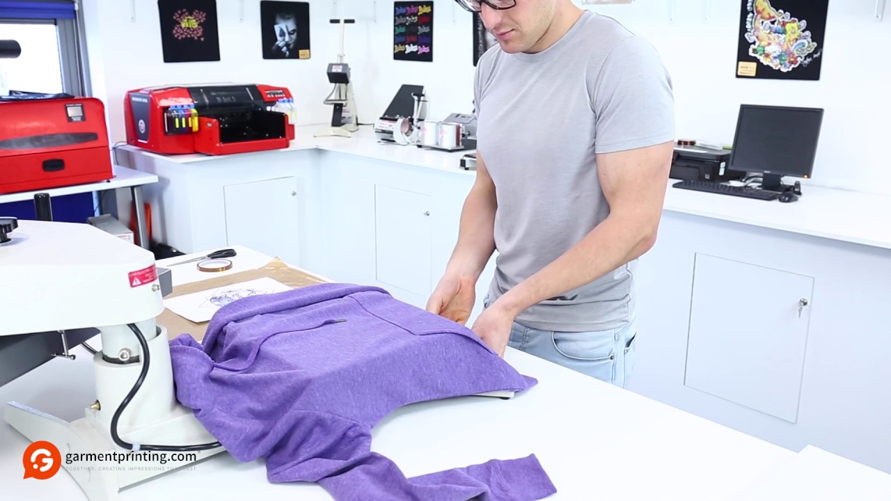 How to print with dye sublimation on coloured garments by Garment Printing