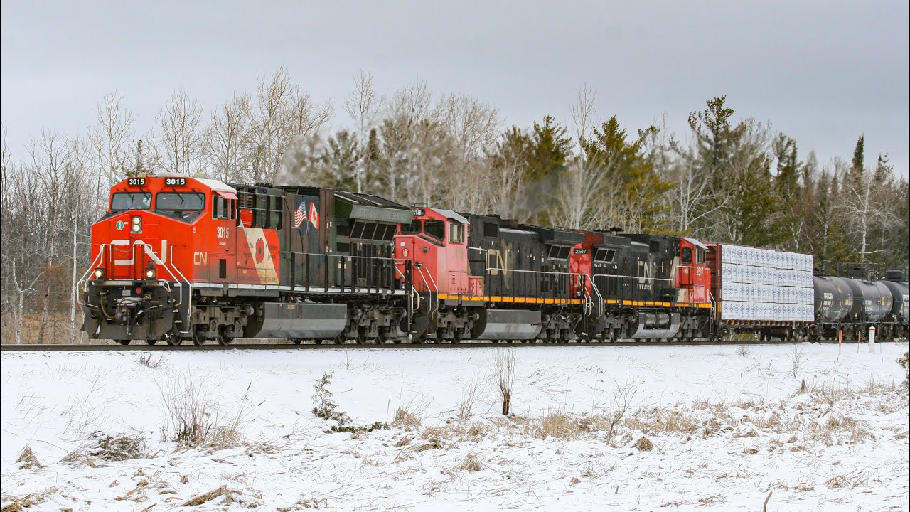 VETERAN LEAD! Railfanning around Zephyr, ON (MAR 14, 2026)
