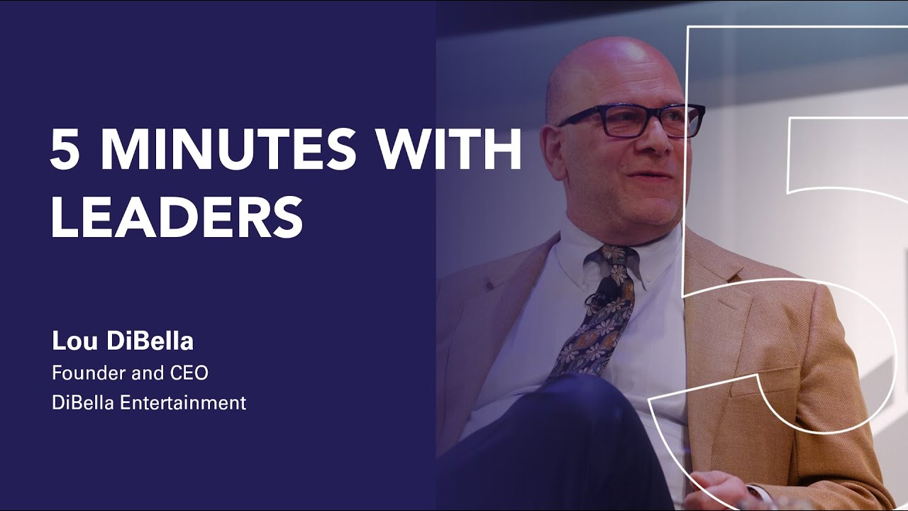 5 Minutes with Leaders: Lou DiBella, DiBella Entertainment