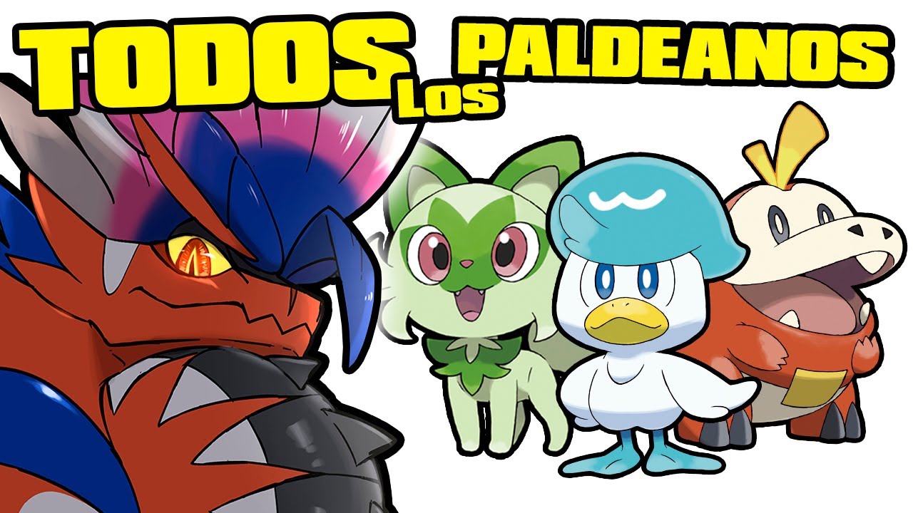 EXPLICANDO los POKÉMON de PALDEA | PARTE 1