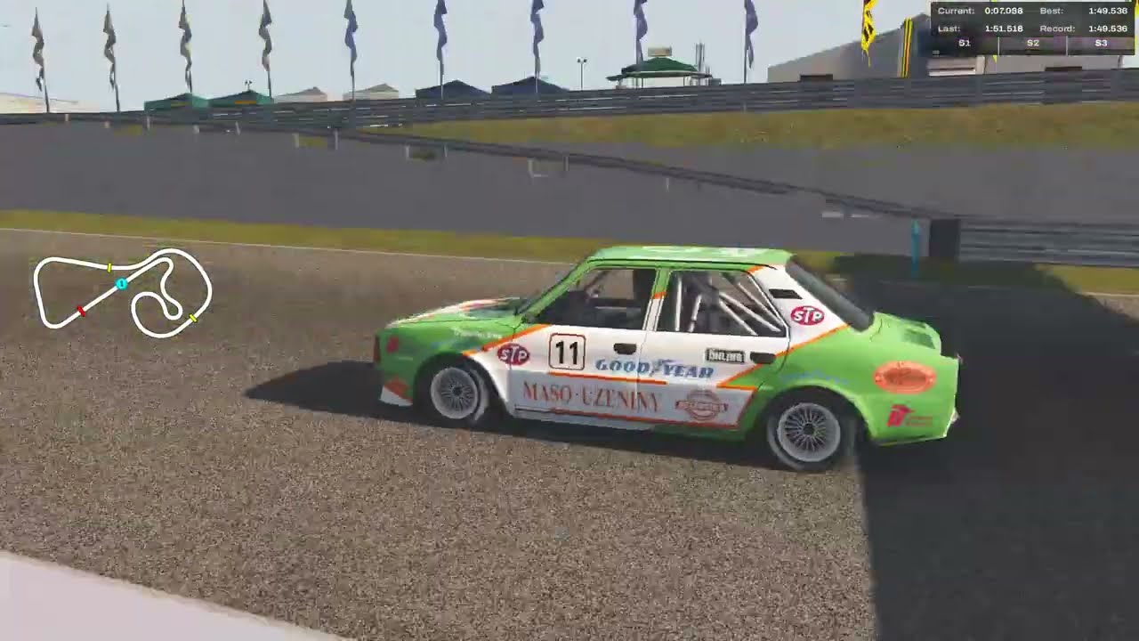 Sachsenring - Skoda 742M 130 L CR/3 Circuit - 1:49.536