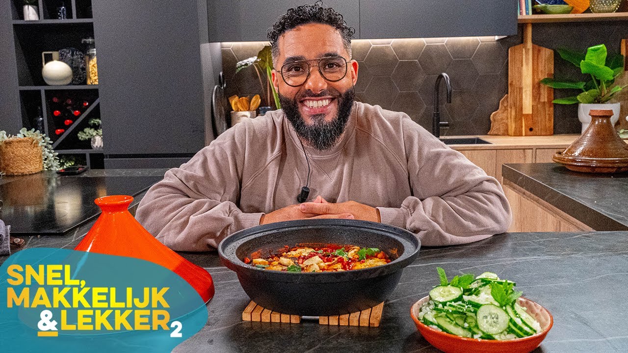 Tajine met halloumi | Snel, Makkelijk & Lekker