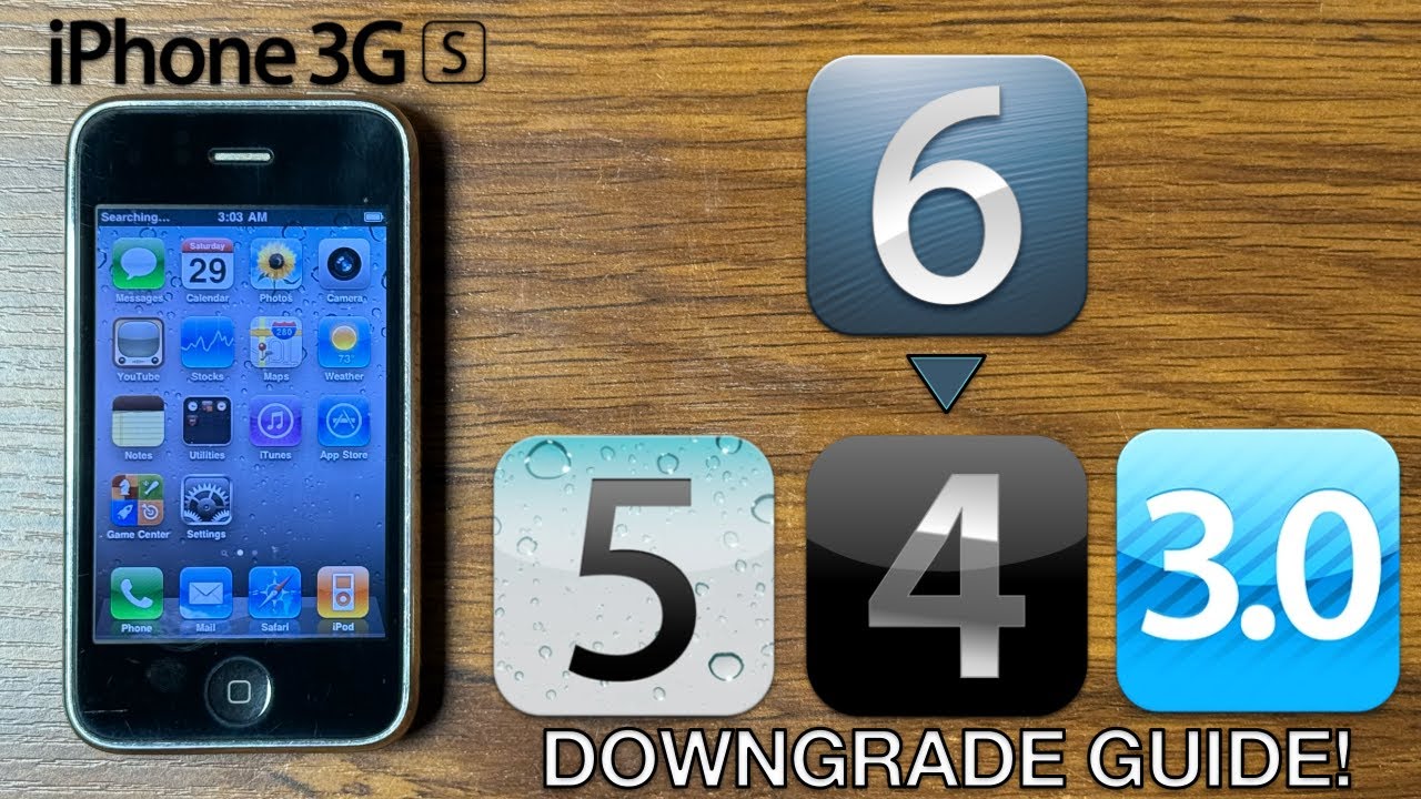 How To DOWNGRADE iPhone 3GS From iOS 6 to iOS 5, iOS 4 or iOS 3 in 2026!