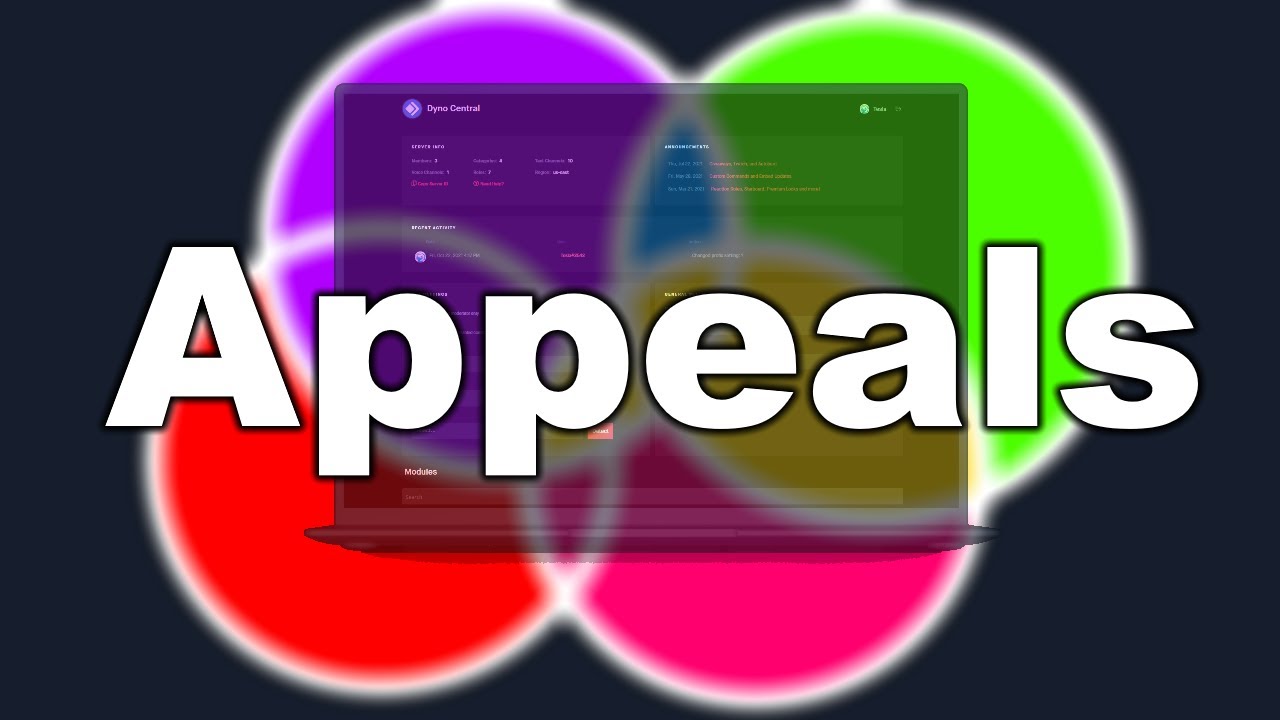 Dyno Bot Tutorials - Ban & Mute Appeals! (NEW DYNO BOT FEATURE)