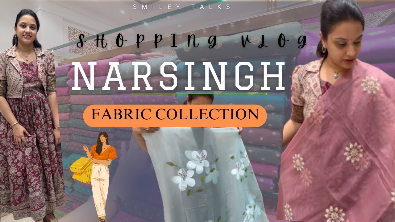 Narsingh Latest Fabric Collection | Gachibowli | Shopping Vlog #latestteluguvlogs #shoppingvlog