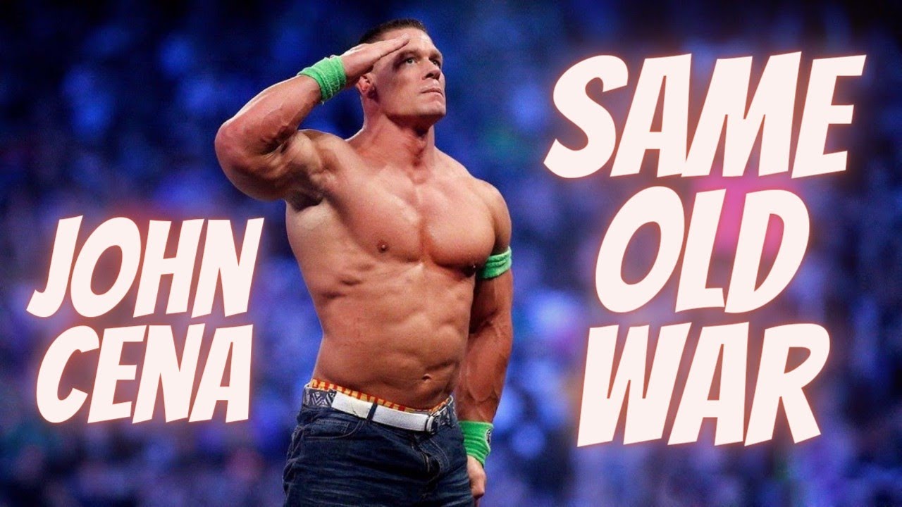 WWE John Cena Tribute - Same Old War