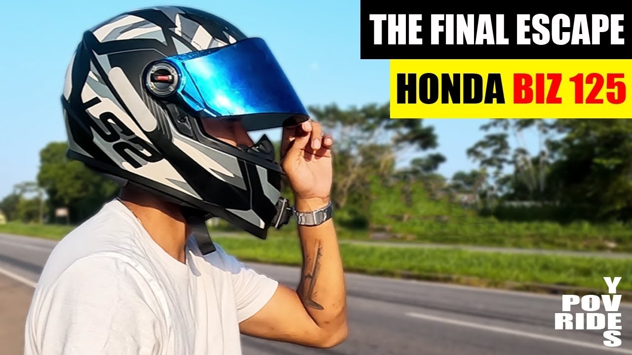 [4K] Scooter POV | The Final Escape Ride / A Última Fuga | Honda Biz 125