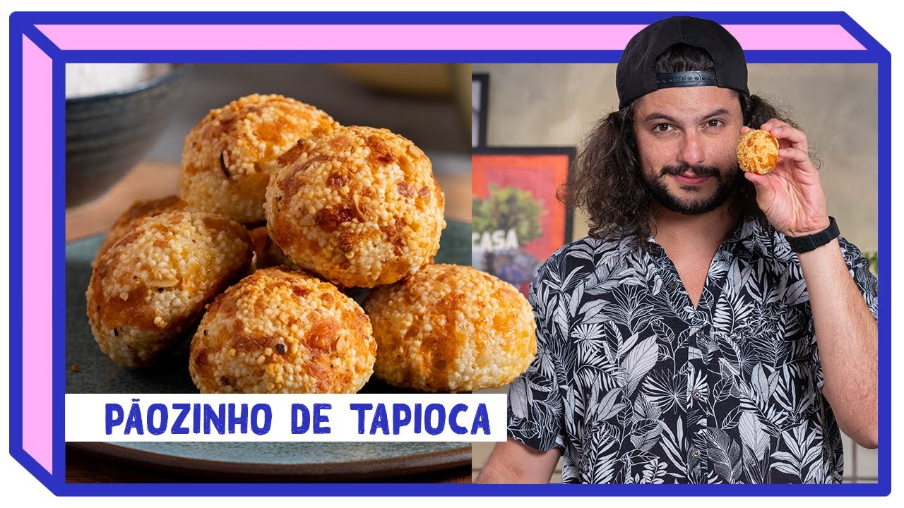 PÃO DE QUEIJO DE TAPIOCA | Mohamad Hindi | Receitas