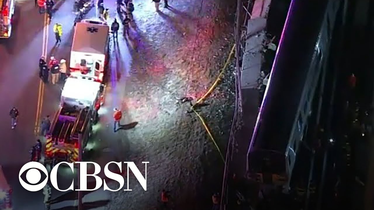 3 killed in train-vehicle collision on Long Island