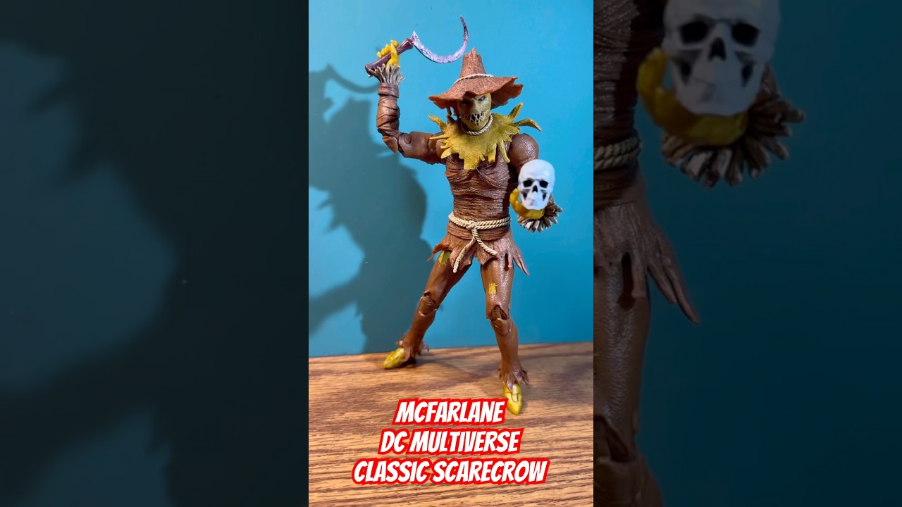 McFarlane DC Multiverse CLASSIC SCARECROW Figure Quick Look! #mcfarlane #dcmultiverse #scarecrow