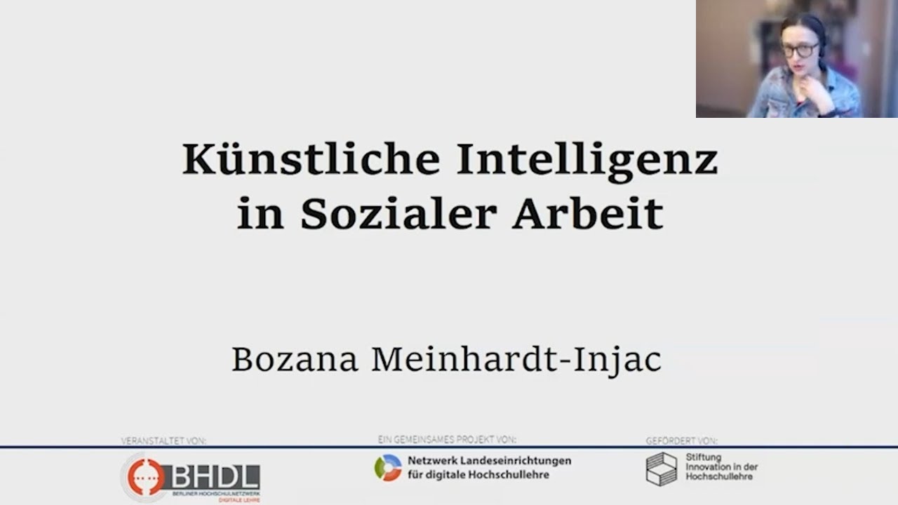 Künstliche Intelligenz in der Sozialen Arbeit - Bozana Meinhardt-Injac
