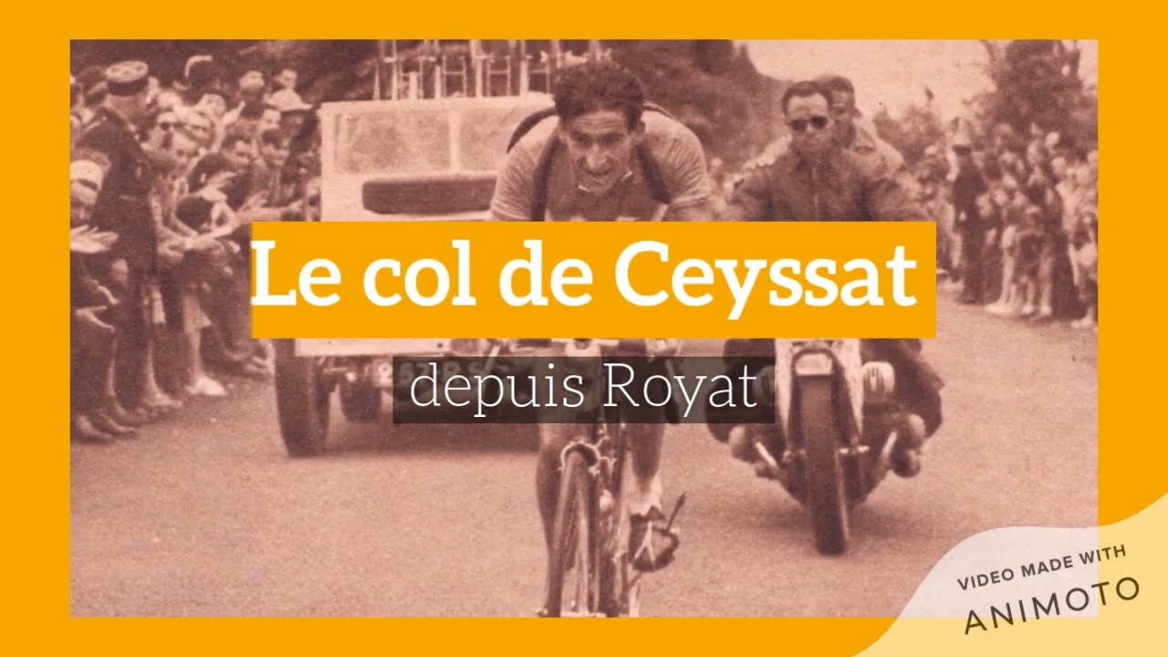 Le col de Ceyssat (depuis Royat)