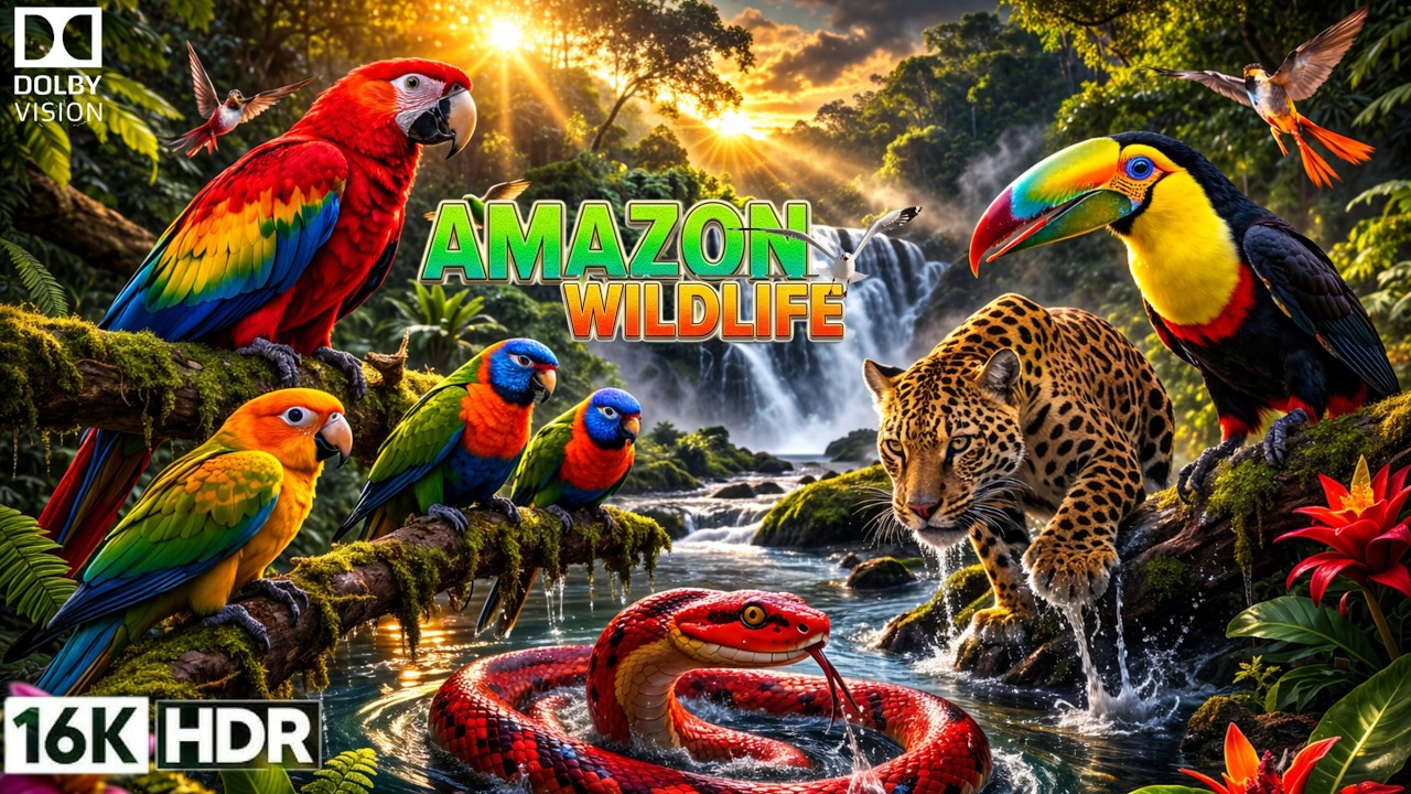 Amazon Bird That Screams Across the Jungle | Amazonian Umbrellabird