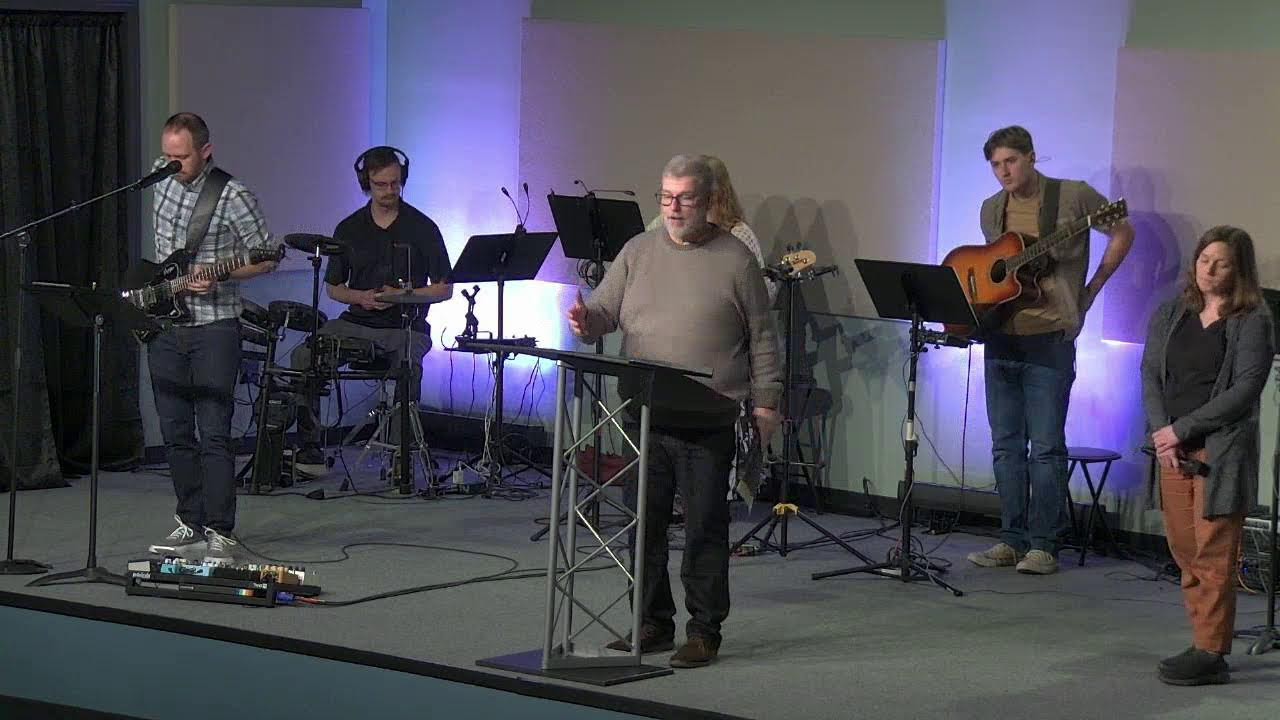Crossroads Baptist church Sunday service