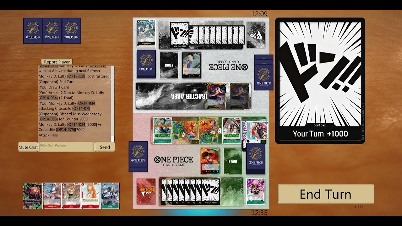 RG Luffy OP14 One Piece TCG 