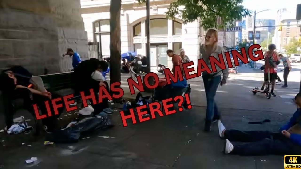 LIFE HERE HAS NO MEANING! | EAST HASTINGS STREET | CANADA | POV | ASMR | EP 92