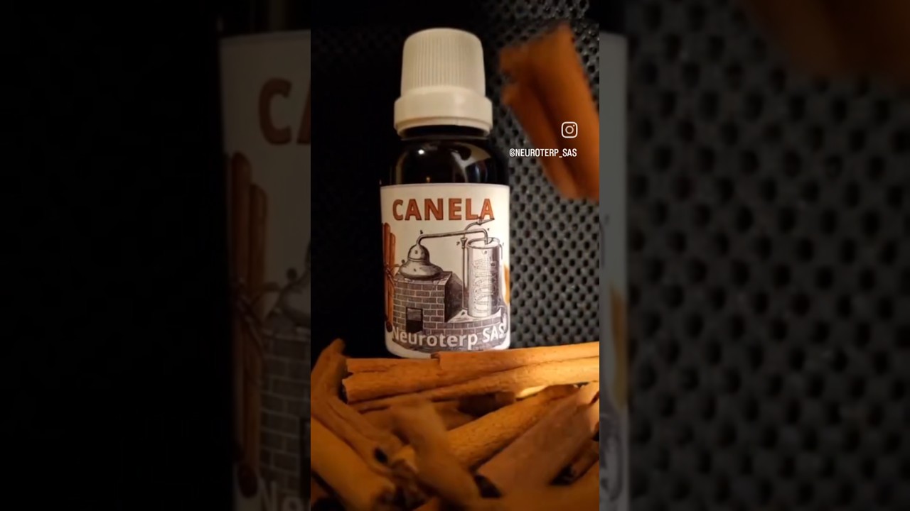 Canela, Aceite Esencial de Especias De neuroterp.com Rico En Cinamaldehido, Saborizante Natural