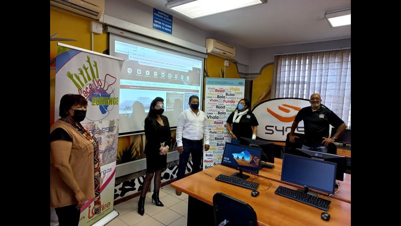 LU4C - Eastville Primary School Gets a new computer Lab