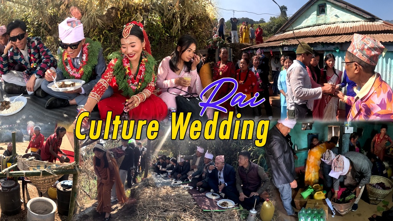 Traditional Rai Wedding in Miklajung Barkhe Morang || Rai Culture Wedding || Miklajung Morang